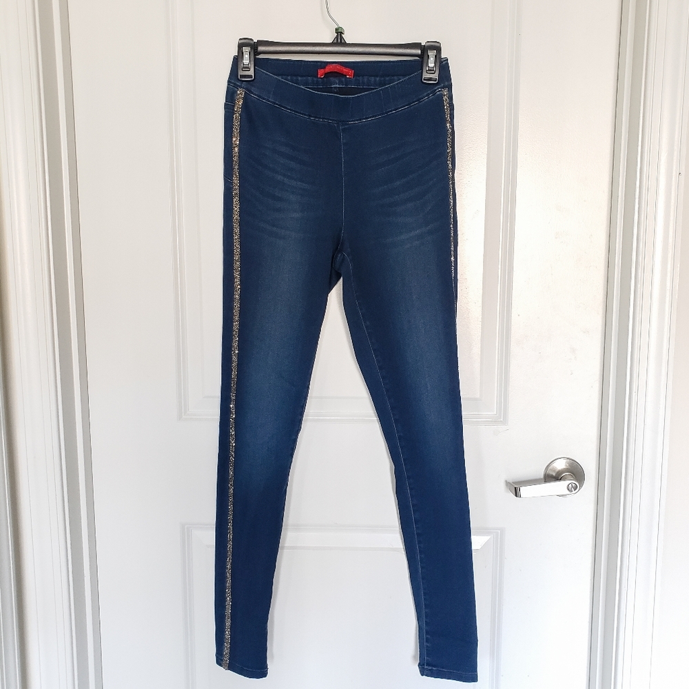 💕 Jennifer Lopez Sculpt Jeggings - Dark Denim Blue